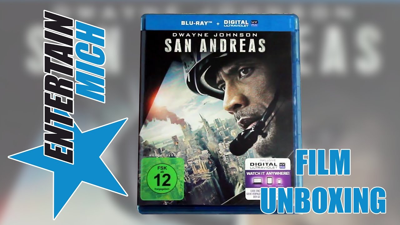 Unboxing - San Andreas (2015) [Blu-Ray] - Deutsch / German ( Full HD )