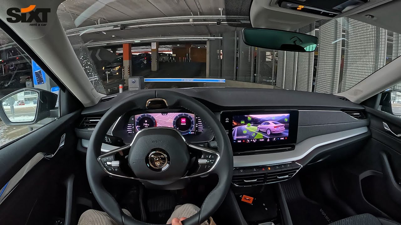 2024 Skoda Octavia [ Elegance 1.0 TSI 110hp ] | POV Test Drive | Interior ambient lights