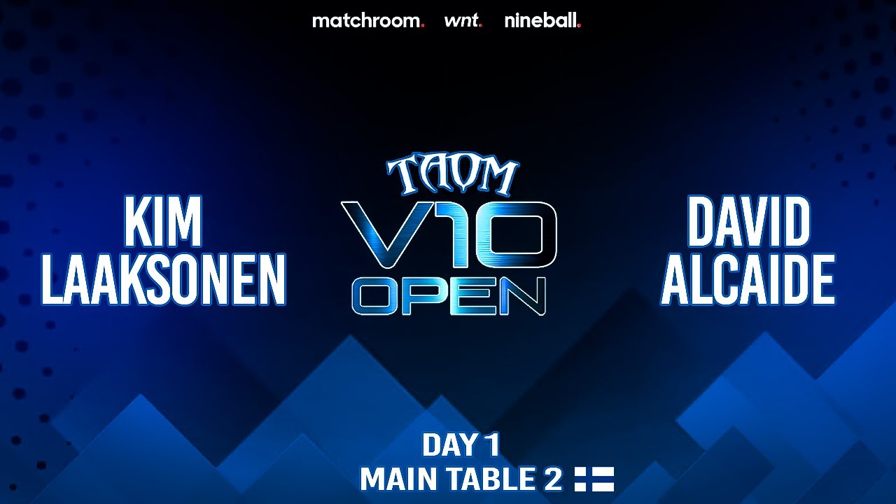 Taom V10 - Main table 2 - Kim Laaksonen vs David Alcaide - Finnish/English commentary.