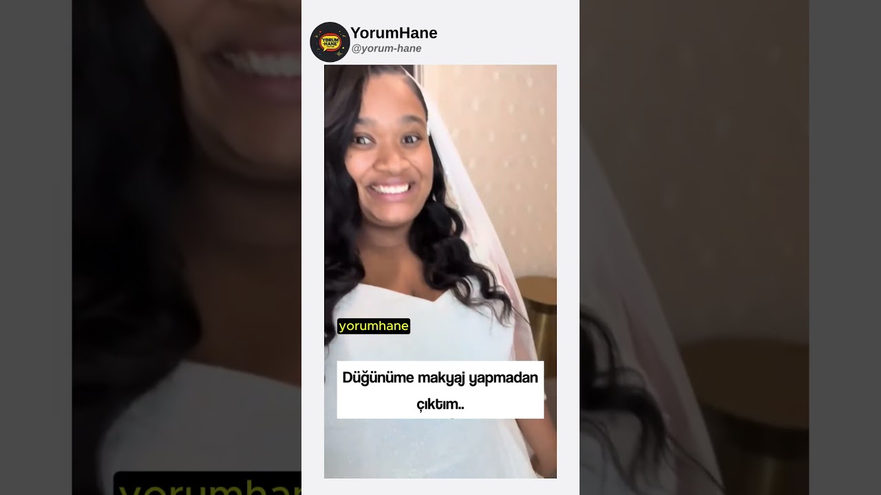 Komik İnstagram Videoları | D&uuml;ğ&uuml;ne makyajsız &ccedil;ıkmak nasıl mı... #komedi #komik #mizah #youtubeshorts