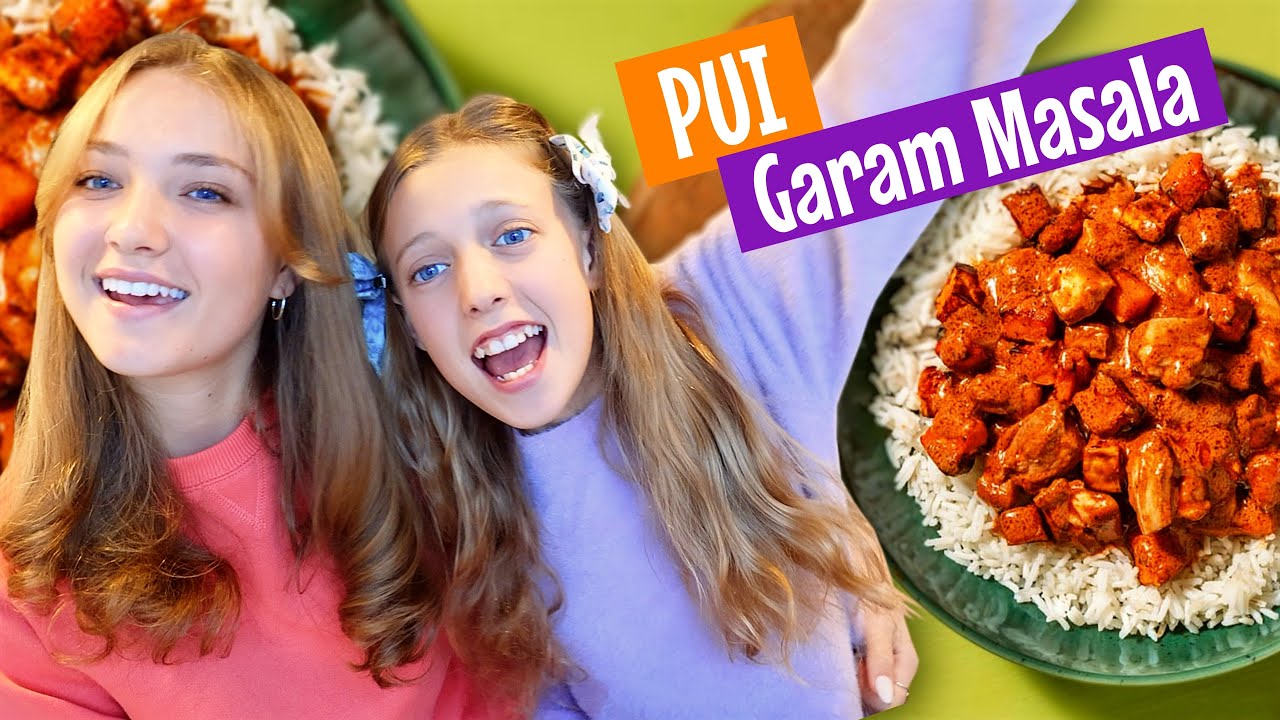 😍 Cea mai bună rețetă de PUI INDIAN (Masala) • Copiii AU GĂTIT pentru părinți!