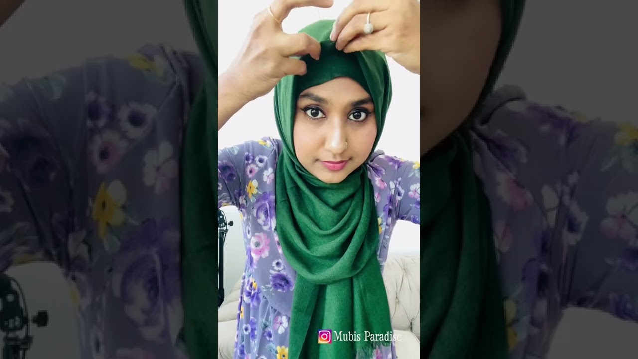 New simple Hijab style | shorts | hijab | hijab tutorial | fashion