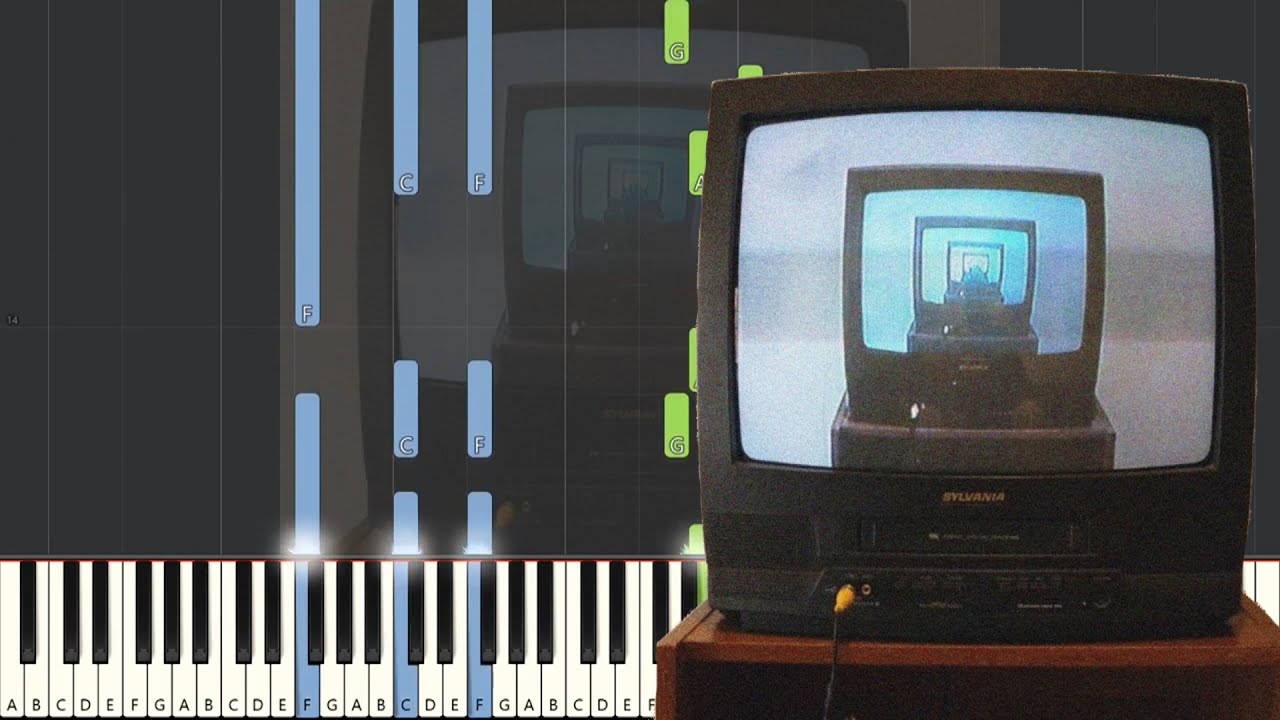 Maebi - The Lobotomy (Piano Tutorial)