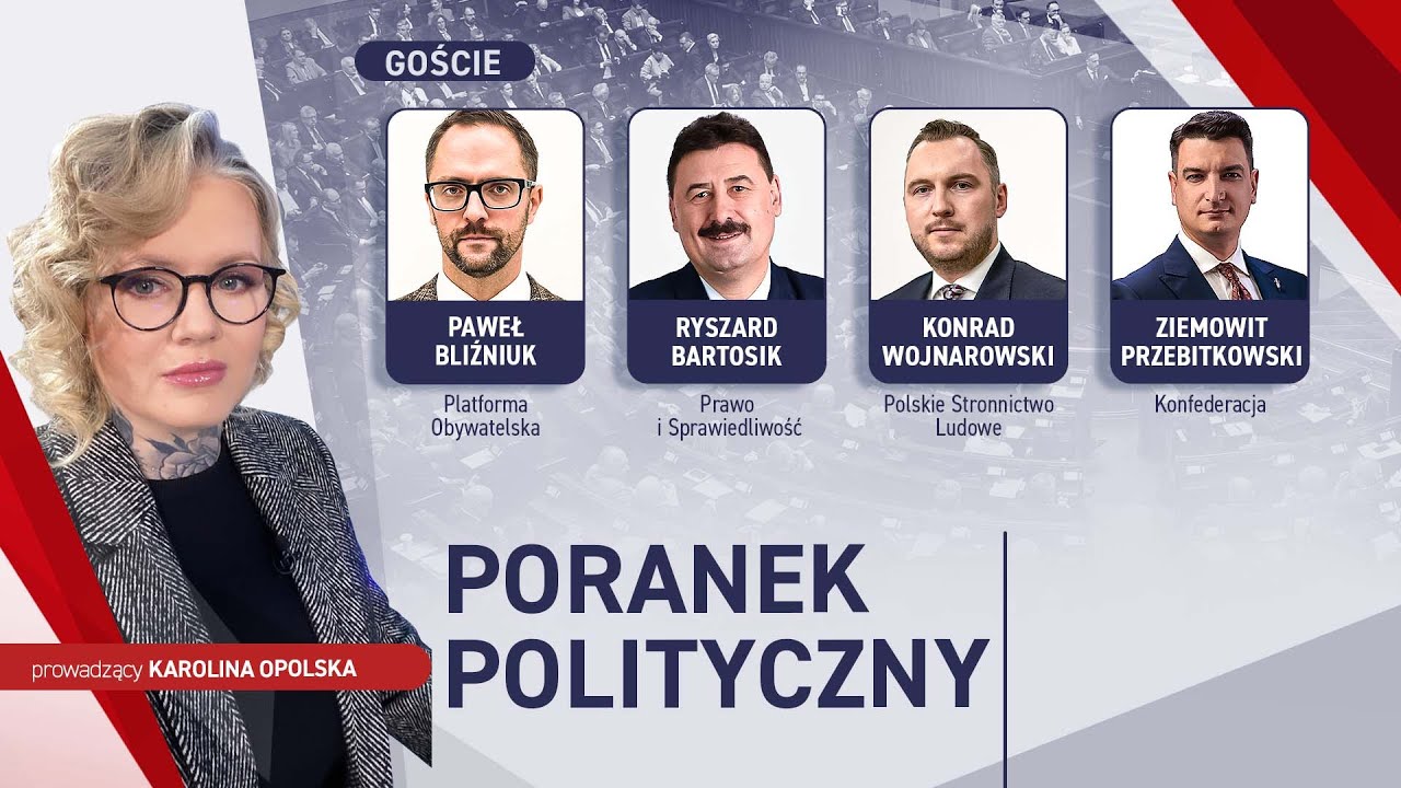 Bliźniuk, Bartosik, Wojnarowski, Przebitkowski | PORANEK POLITYCZNY | 7.01.2026
