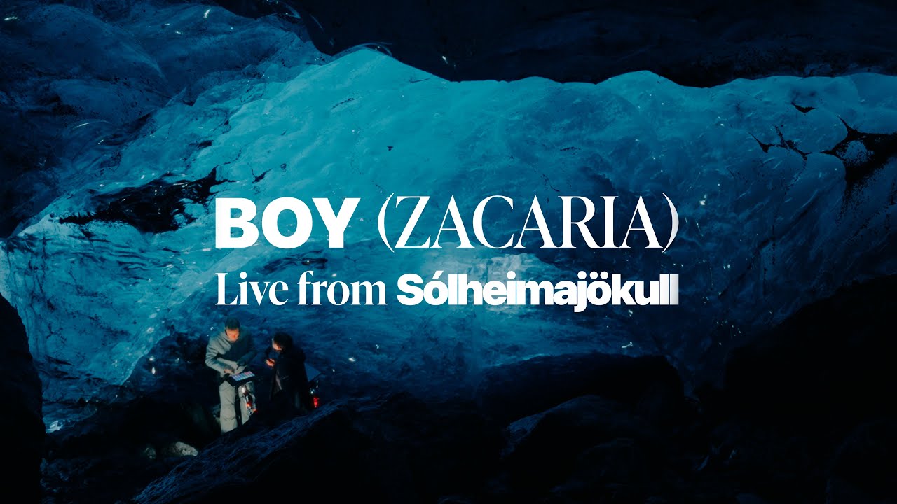 ROYA - BOY (ZACARIA) - Ice Cave Session at Sólheimajökull, Iceland
