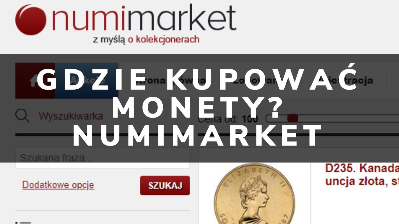 Gdzie kupować monety #1 - portal Numimarket