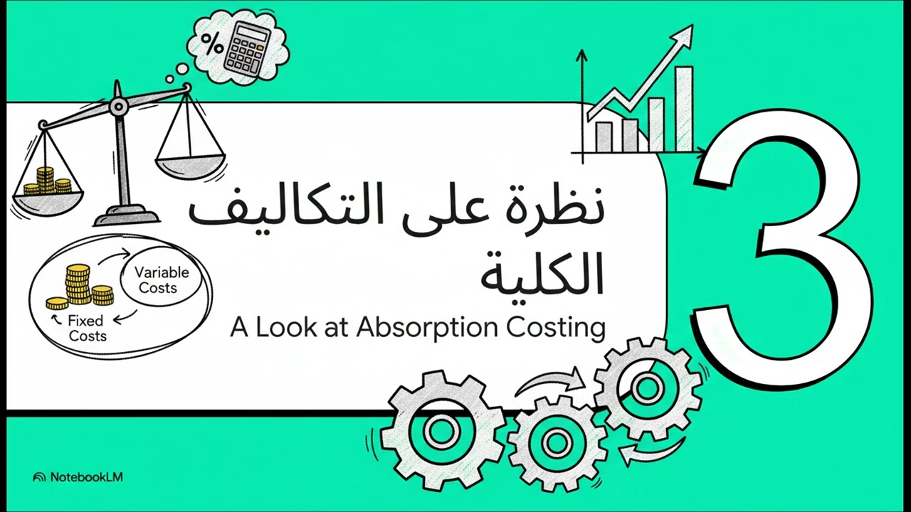 التكاليف الكلية والمتغيرة 