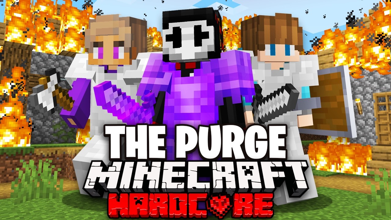 100 Players Simulate Minecraft's Deadliest Purge