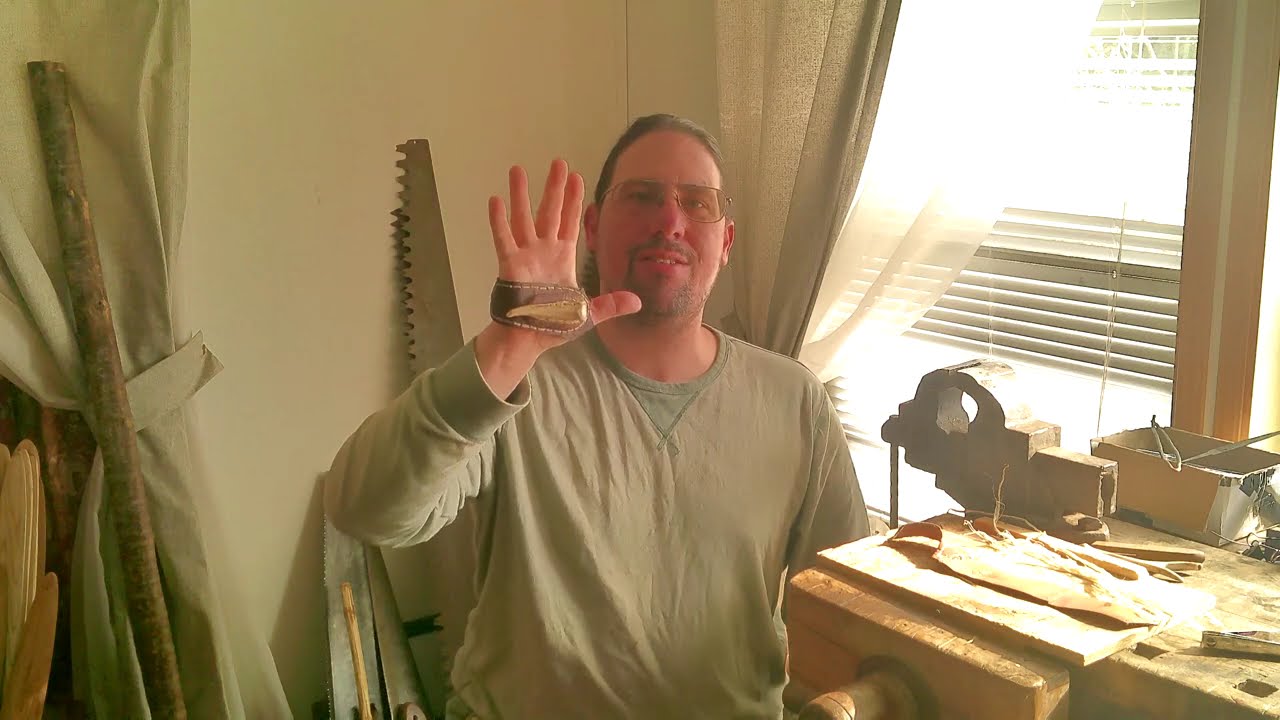 How To Make A Palm Thimble: Iterations On A Prototype, And Sewing With Natural Sinew!