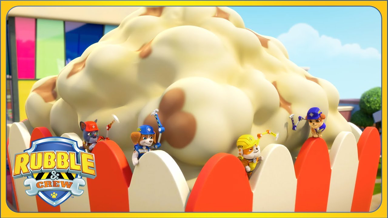 MEGA POPCORN! (Compilation) | Rubble and Crew | Cartoons for Kids