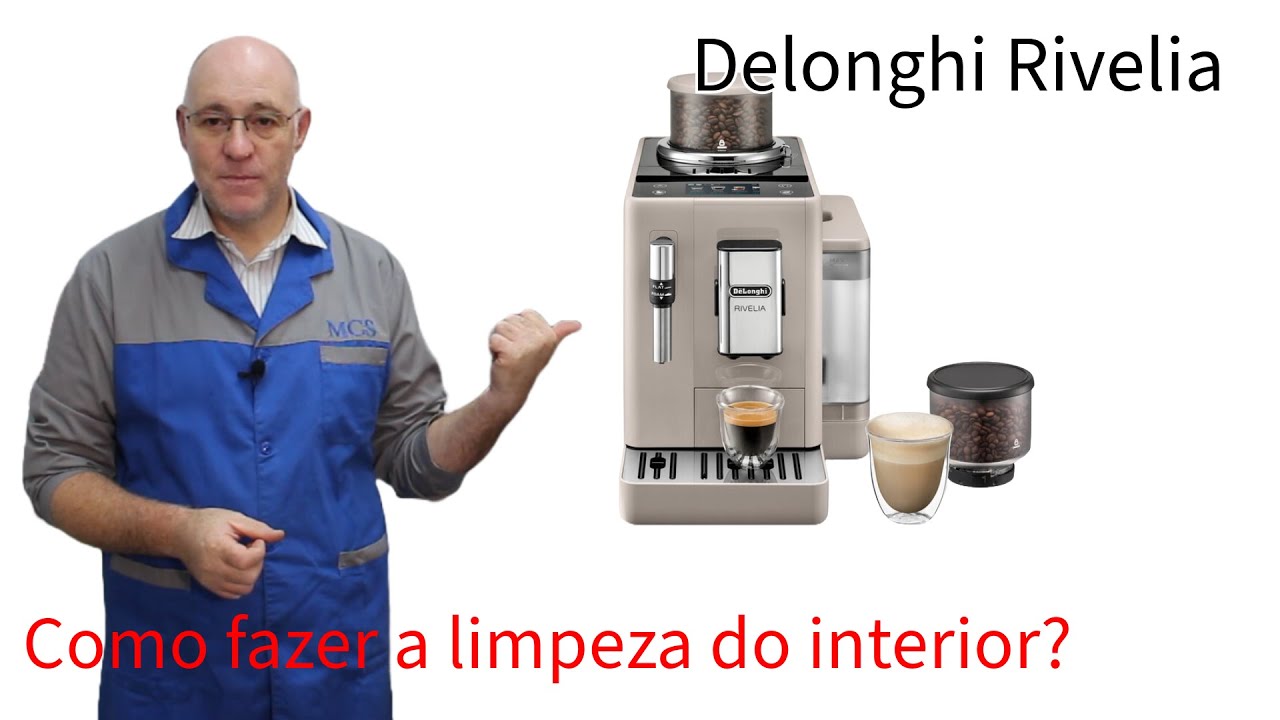 Delonghi Rivelia - Como fazer a limpeza geral?🤔