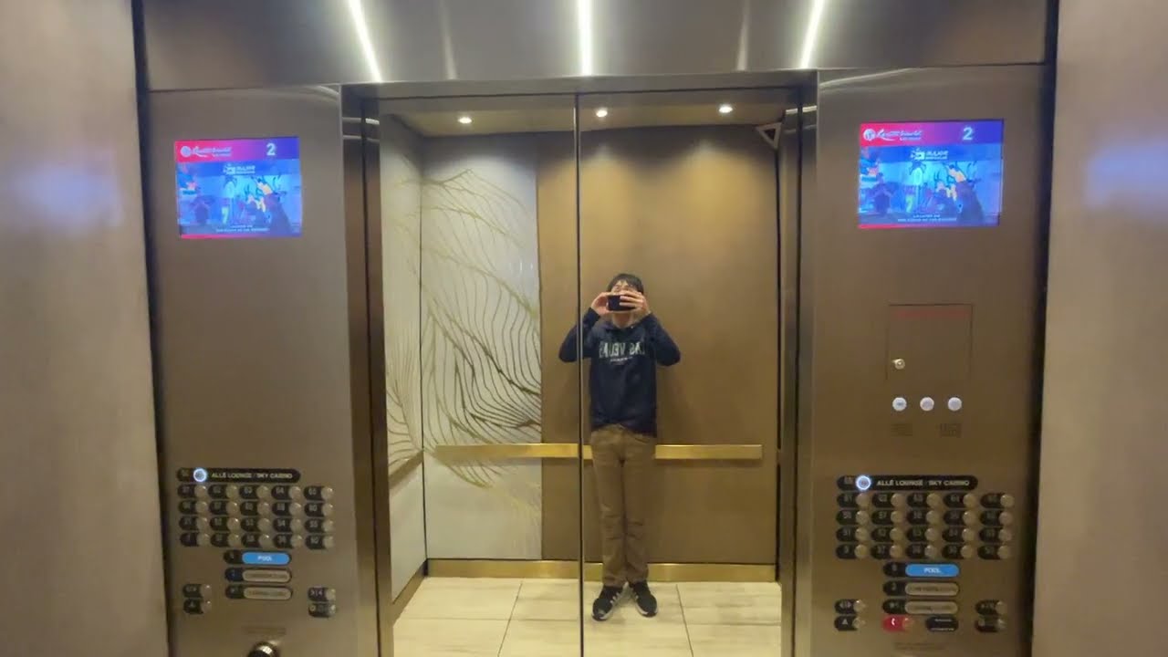 Otis Series 4 Traction High-Rise Elevators @ Conrad Resorts World Las Vegas, Nevada
