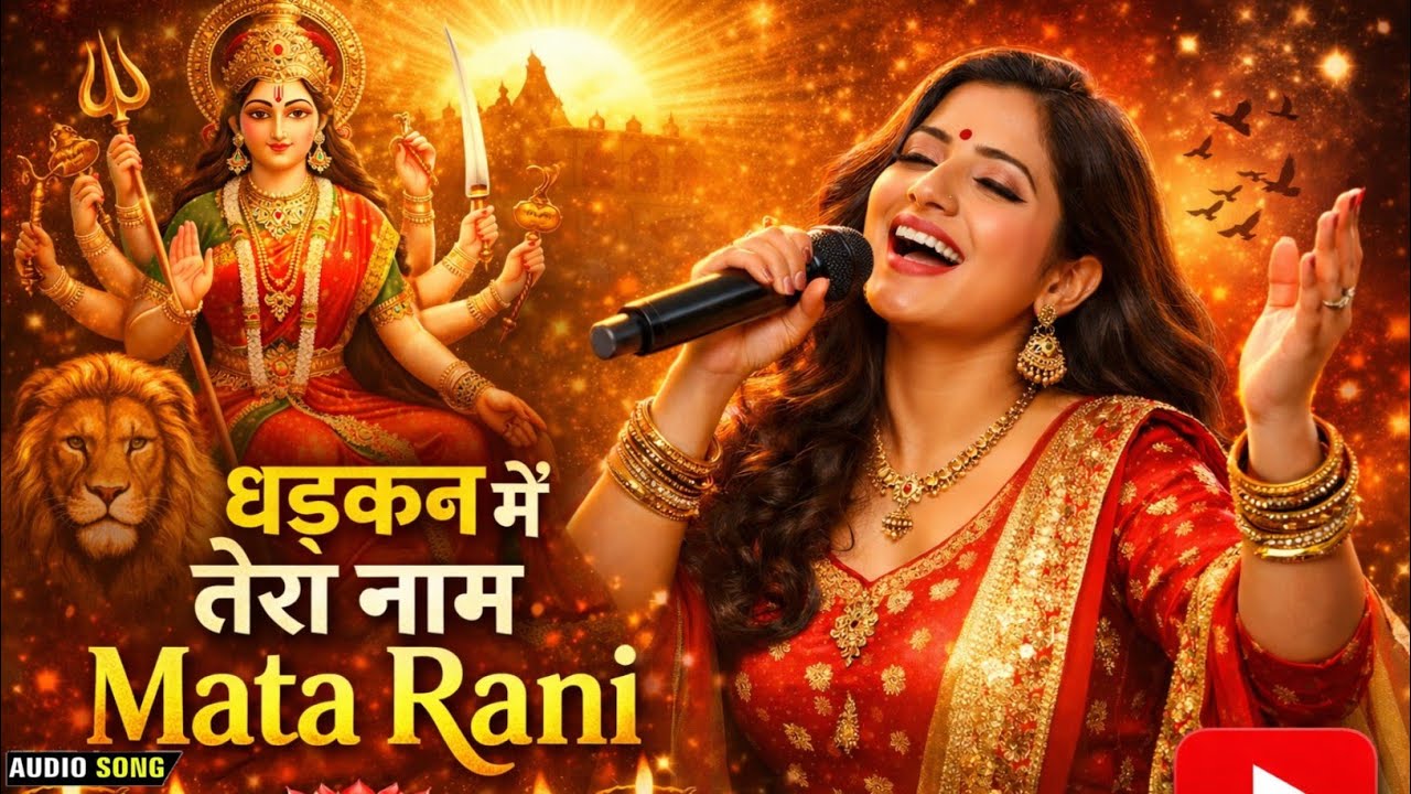 धड़कन में तेरा नाम - नया भजन | Mata Rani Top Bhajan | Mata Ke Bhajan | Navratri Bhajan | Navratri