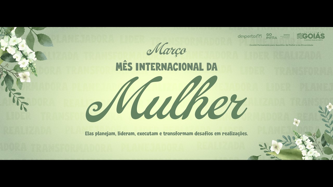 Mês internacional da mulher