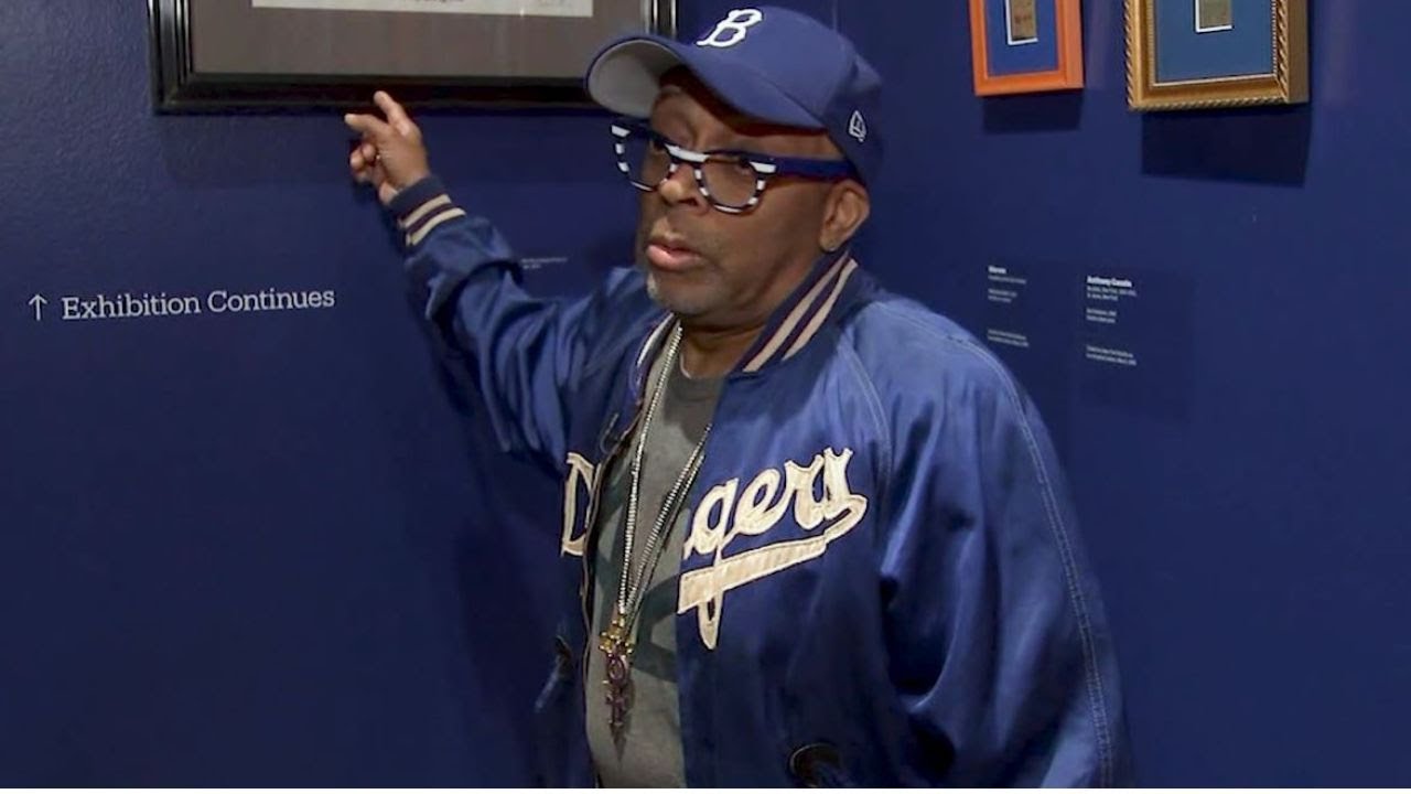 Spike Lee offers curated tour of his exhibition at Brooklyn Museum