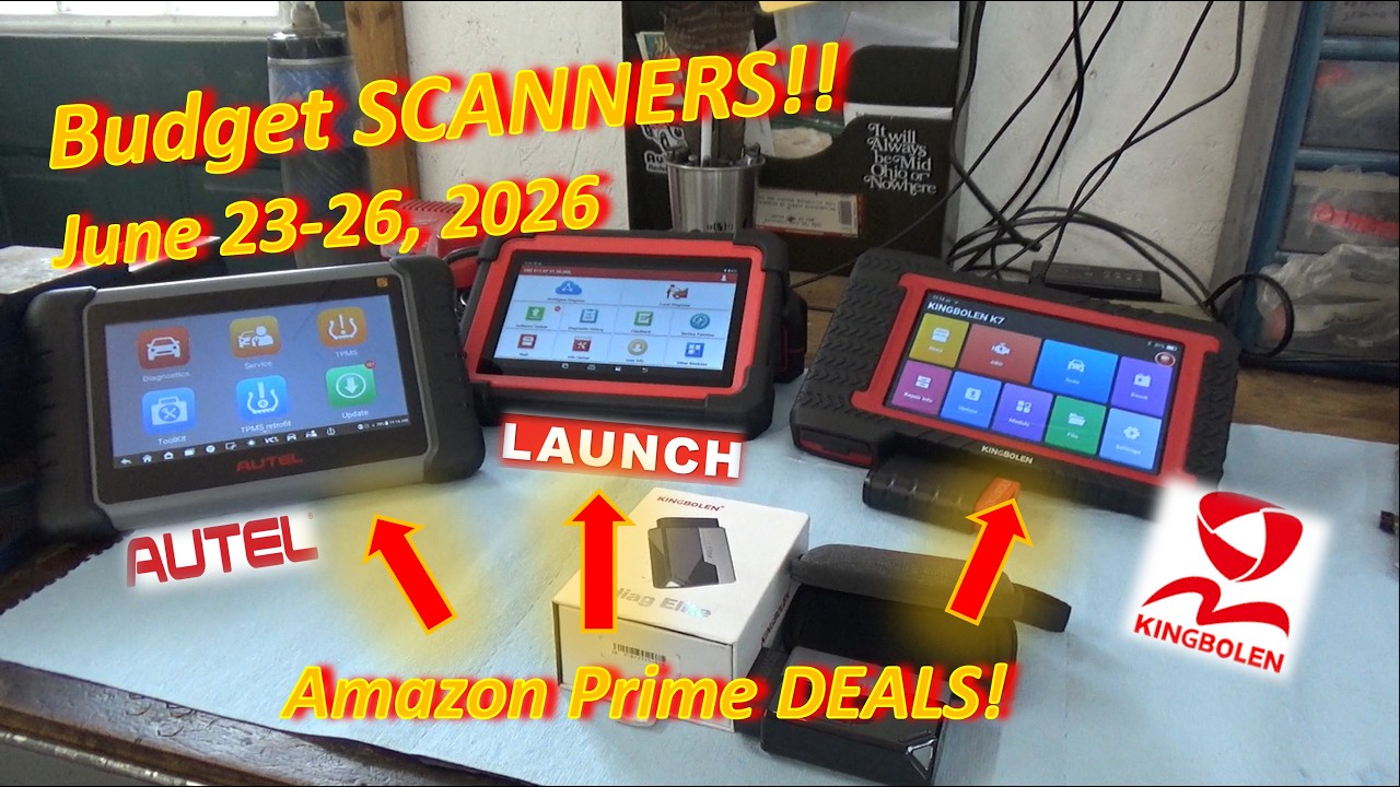 Budget Bidirectional SCANNERS!! (Autel-Launch-Kingbolen...Amazon DEALS: June 23-26, 2026)