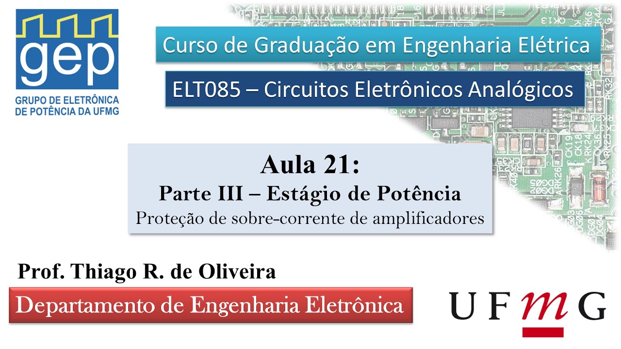 ELT085 #21 - Proteção de Sobre-corrente