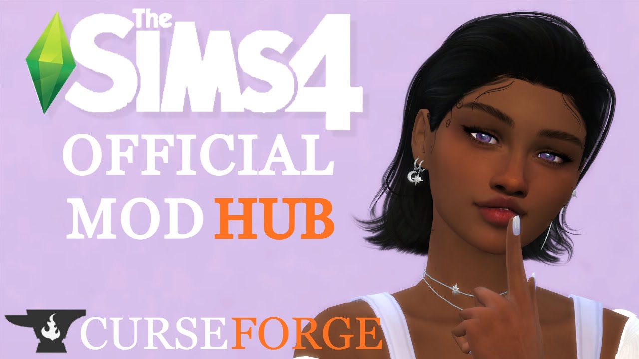 THE SIMS 4 OFFICIAL MOD HUB IN CURSEFORGE | BIG UPDATE!