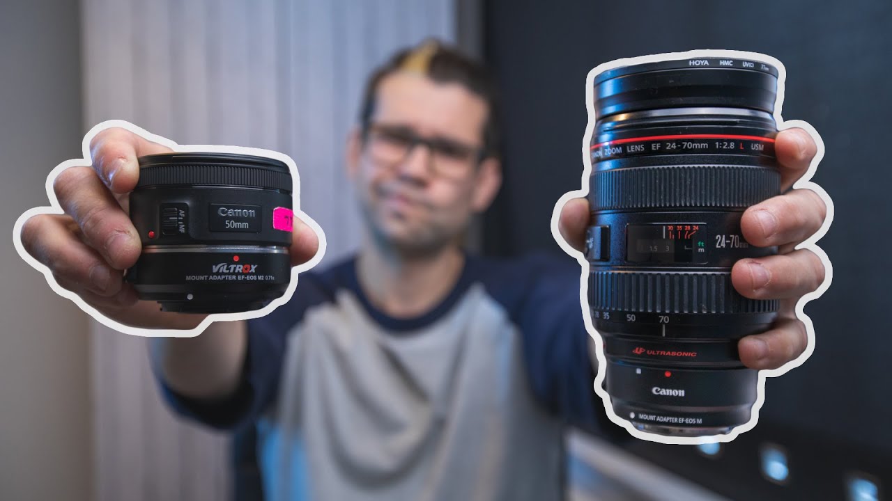 Speedboster vs. Adaptadores & MEJORES Lentes para la Canon M50