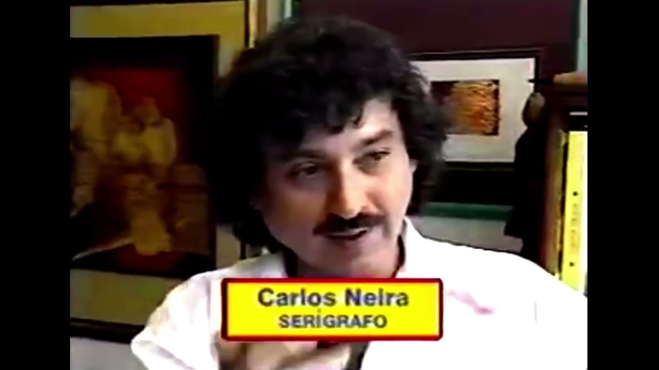 Carlos Neyra. ¿Qué es la serigrafía?. Entrevistados con Nelson Román. Para TC Televisión. 1998.