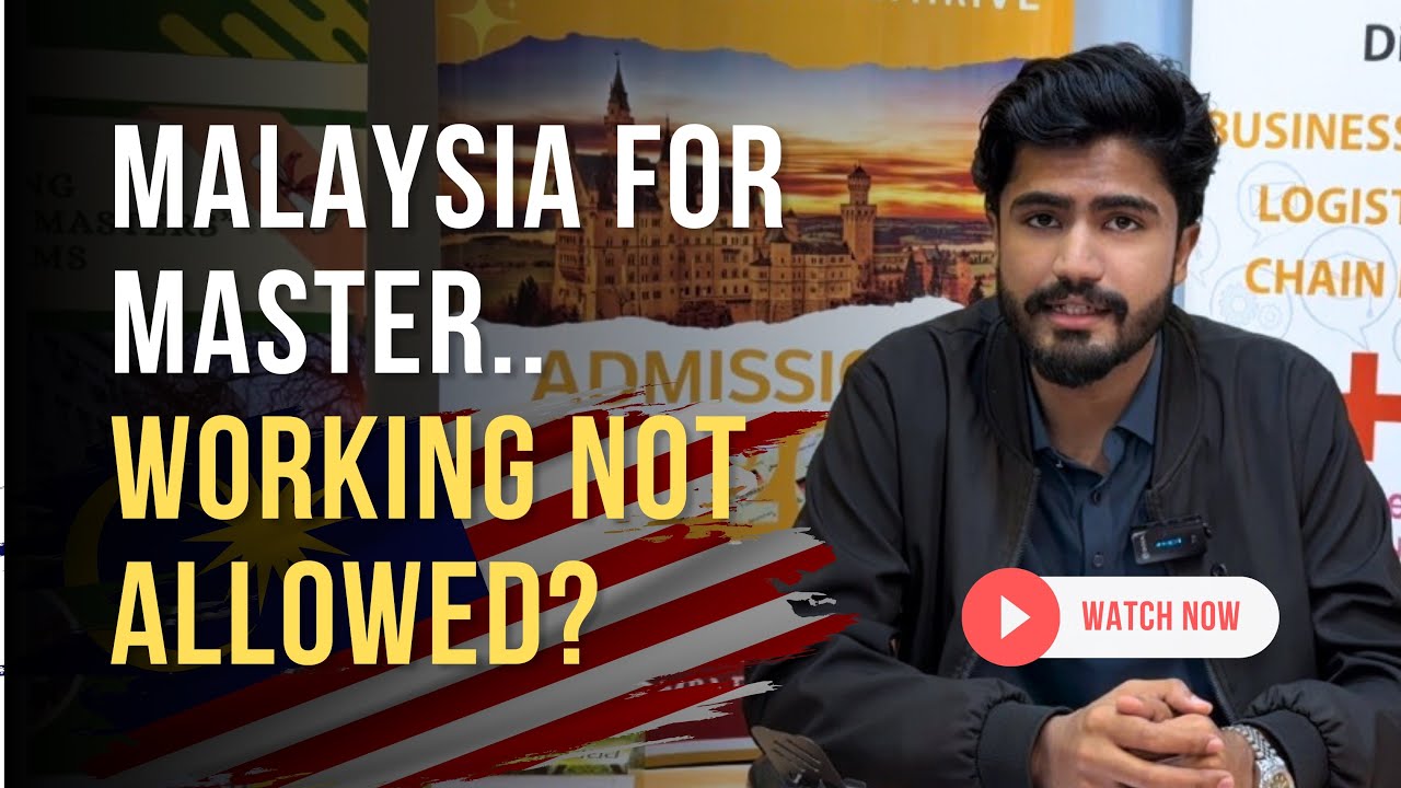 Masters Degree in Malaysia | Part time jobs for students | Expenses | Explore with Zia | StudyVisa🇲🇾