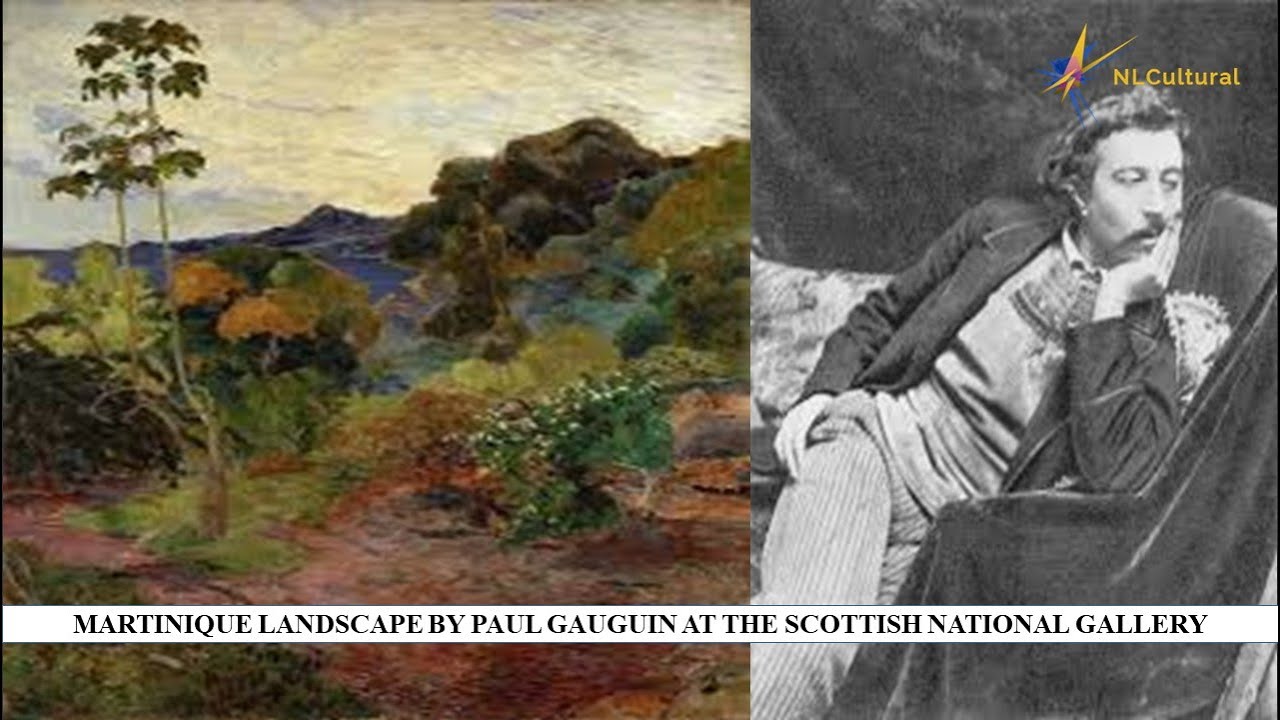 Martinique Landscape by Paul Gauguin at the Scottish National Gallery