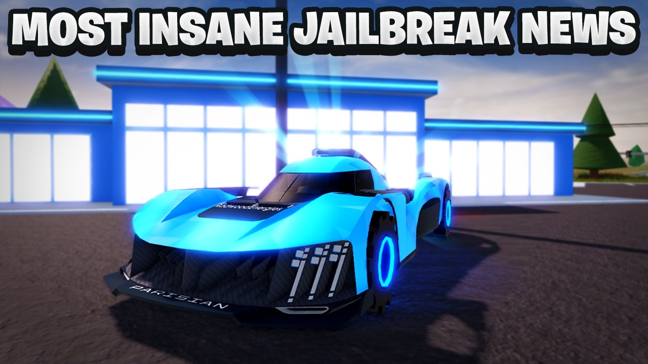 Самые безумные новости об обновлении Roblox Jailbreak! 📰🔥