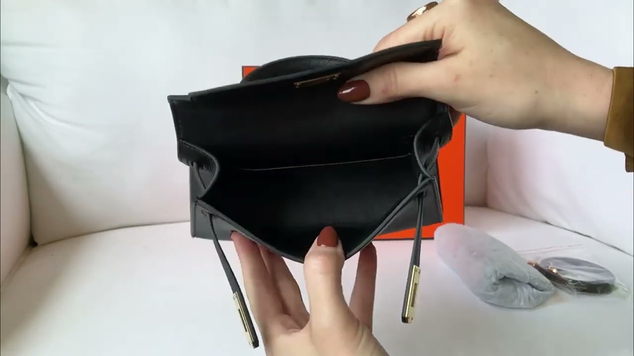 #Shebag Replica Hermes Unboxing Review- Cutest Hermes Mini Kelly 2- real Leather from SHEBAG-2025