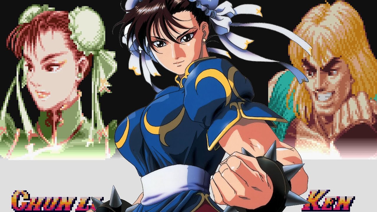 Super Street Fighter 2 Tournament Ken and Chun Li