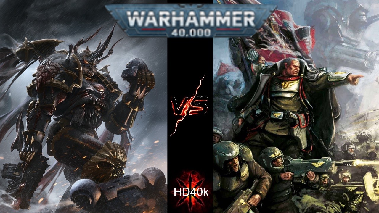 New Renegade Warband Chaos Space Marines Vs Astra Militarum Warhammer 40k 2000 Point Battle Report