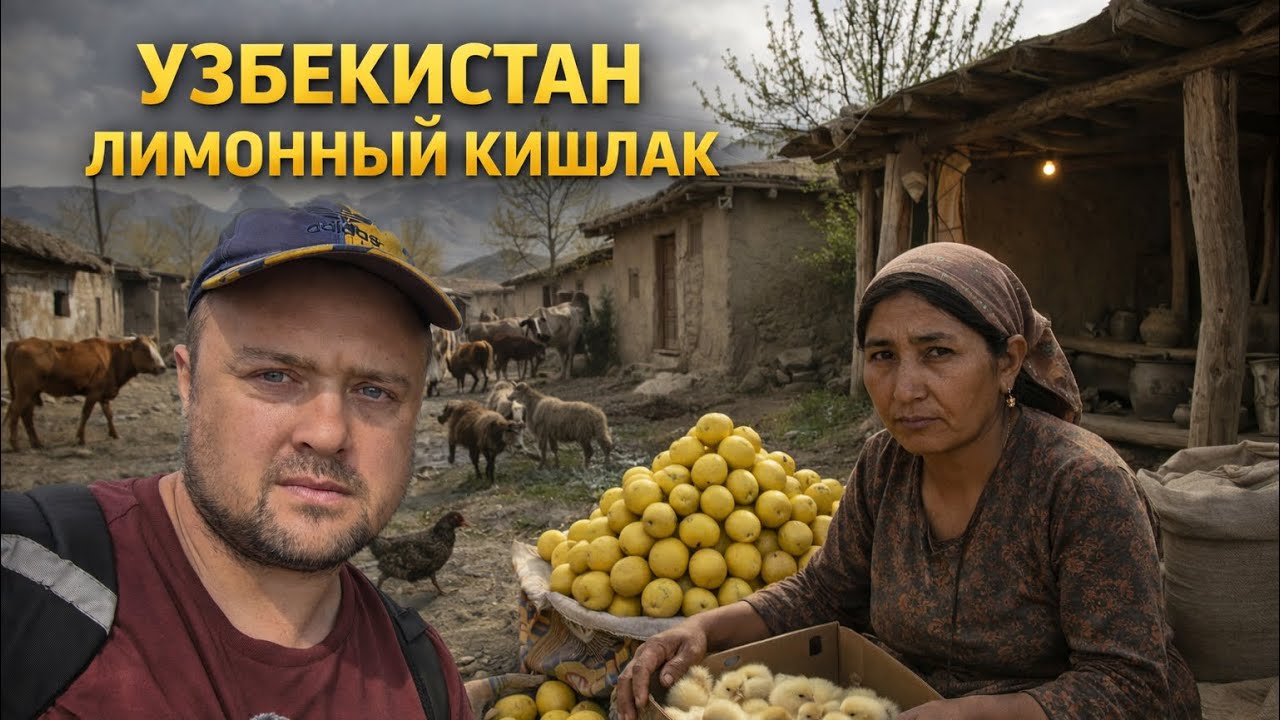 Ты не поверишь как живут в Узбекистане ! Лимоны за 1$ !Узбекистан!