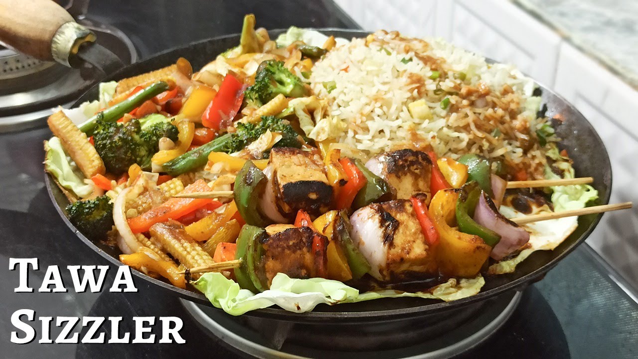 घर पे बनाए आसान सिज्ज्लर की रेसिपी I Tawa Sizzler I Sizzler without Sizzler Plate I Hetta’s Kitchen
