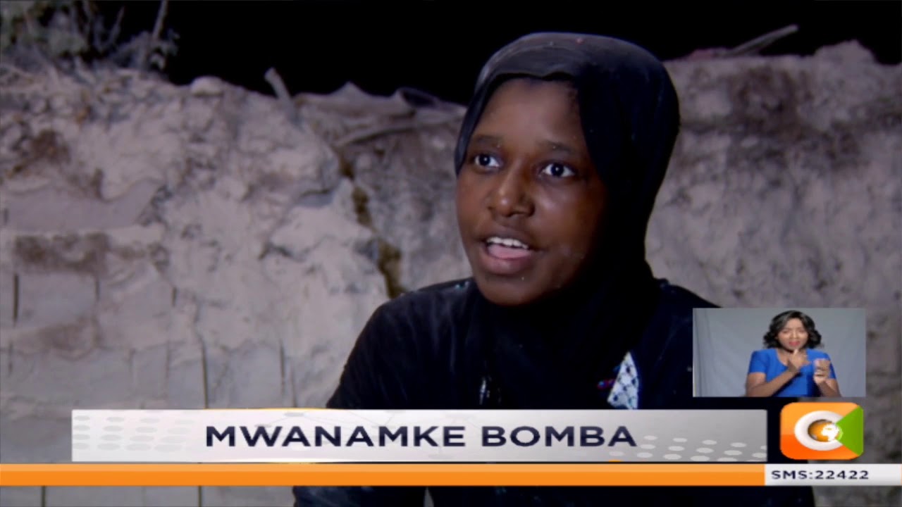 | MWANAMKE BOMBA | Amina Omar - Anachimba mawe Likoni