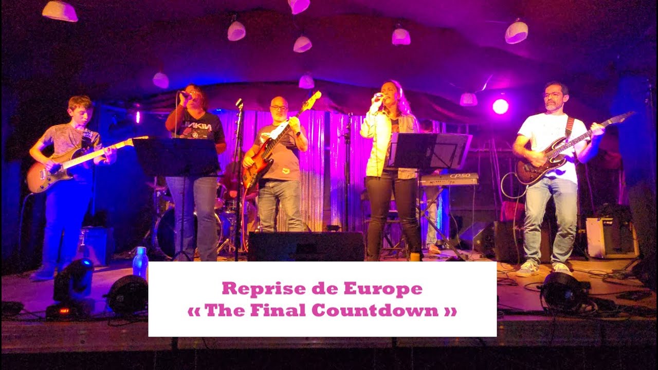 Reprise de Europe par Les Totonomes - The Final Countdown (Live Concert)