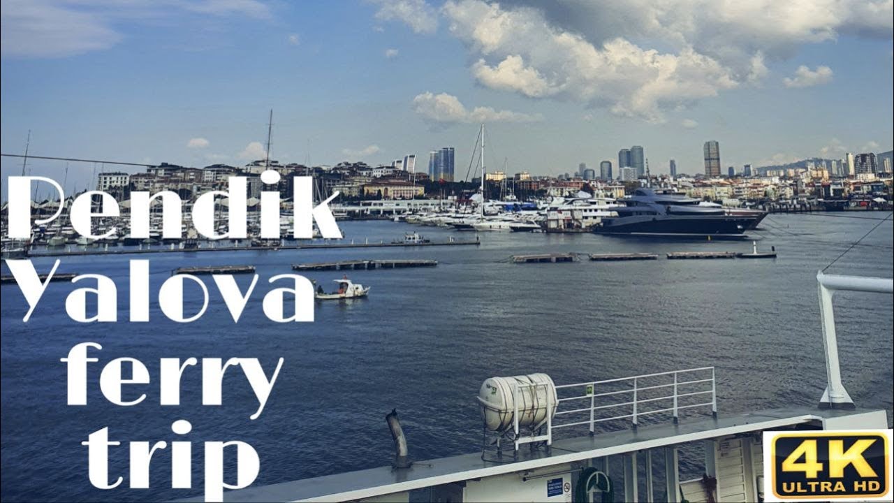 PENDIK YALOVA FERRY TRIP [IDO yolculuğu)