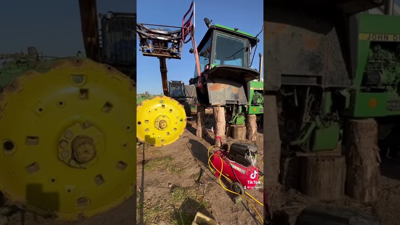 John Deer 4240s gearbox repair