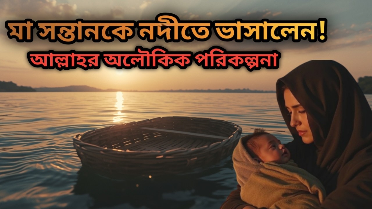 Hazrat Musa (AS) Islamic Story Bangla | মা নিজের শিশুকে নদীতে ভাসিয়ে দিলেন😢| Allah’s Perfect Plan