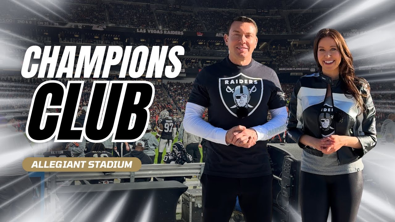 Allegiant Stadium's VVIP Champions Club: An Exclusive Look Inside!