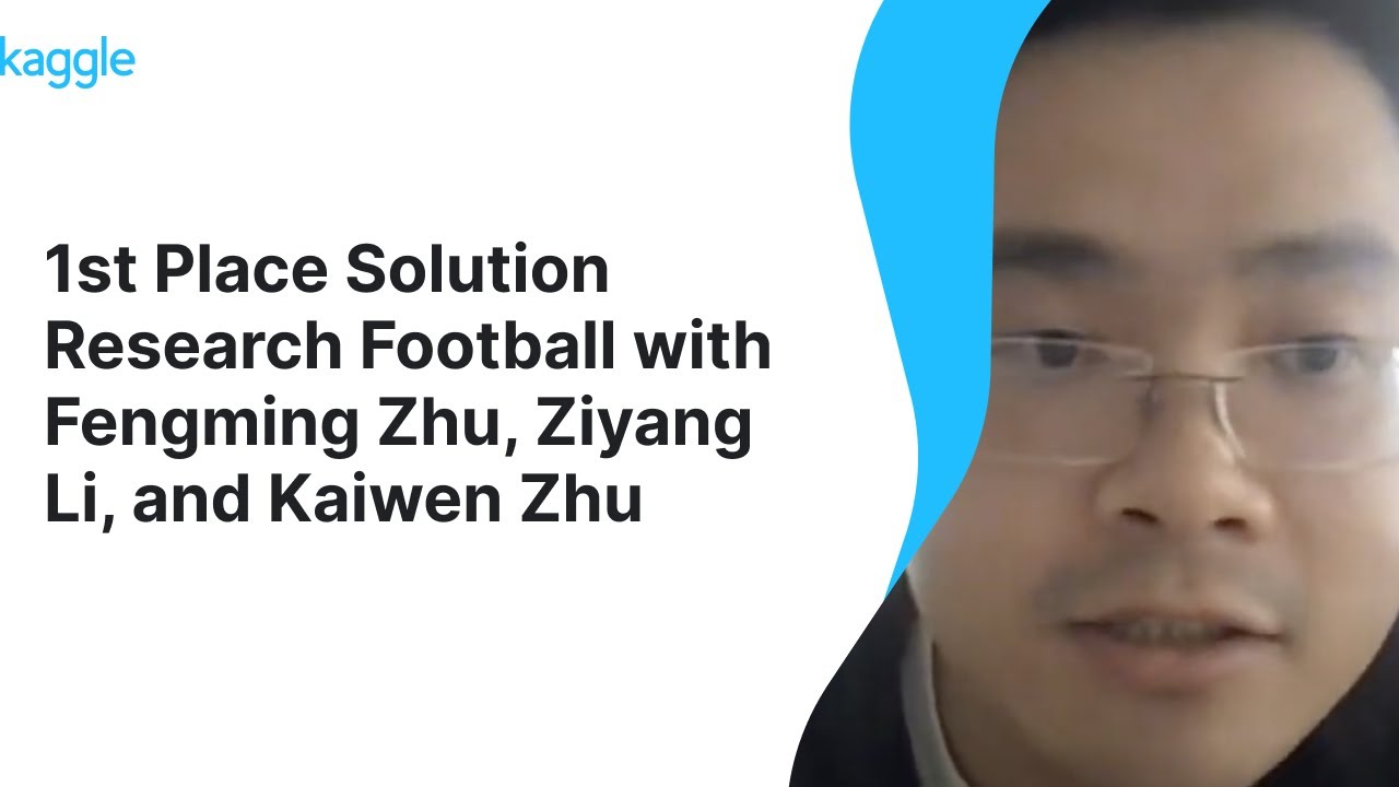 Kaggle Winners Walkthroughs: Google Research Football with Fengming Zhu, Ziyang Li, and Kaiwen Zhu
