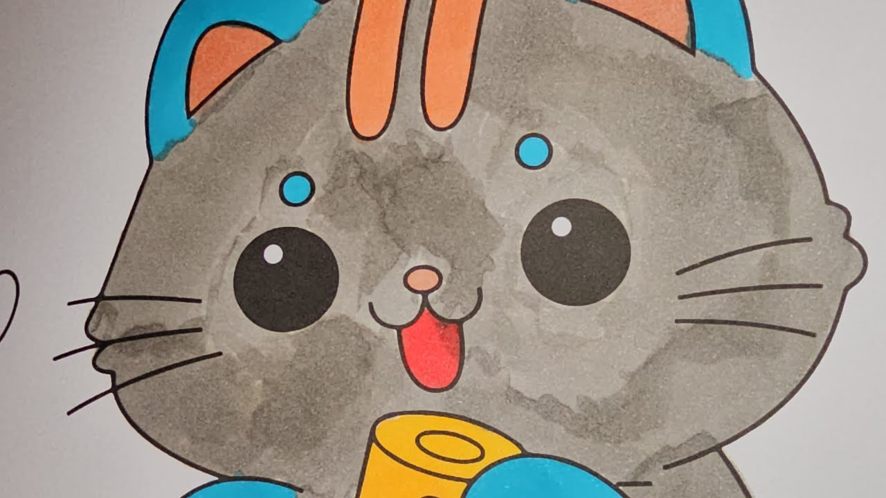 Kekuatan Dari Warna is live No 10 #kawaii #kawaiianime #mewarnai #coloringbook #coloring 