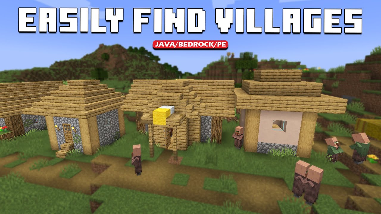 How to find Village in Minecraft Fast & Easy (2025)