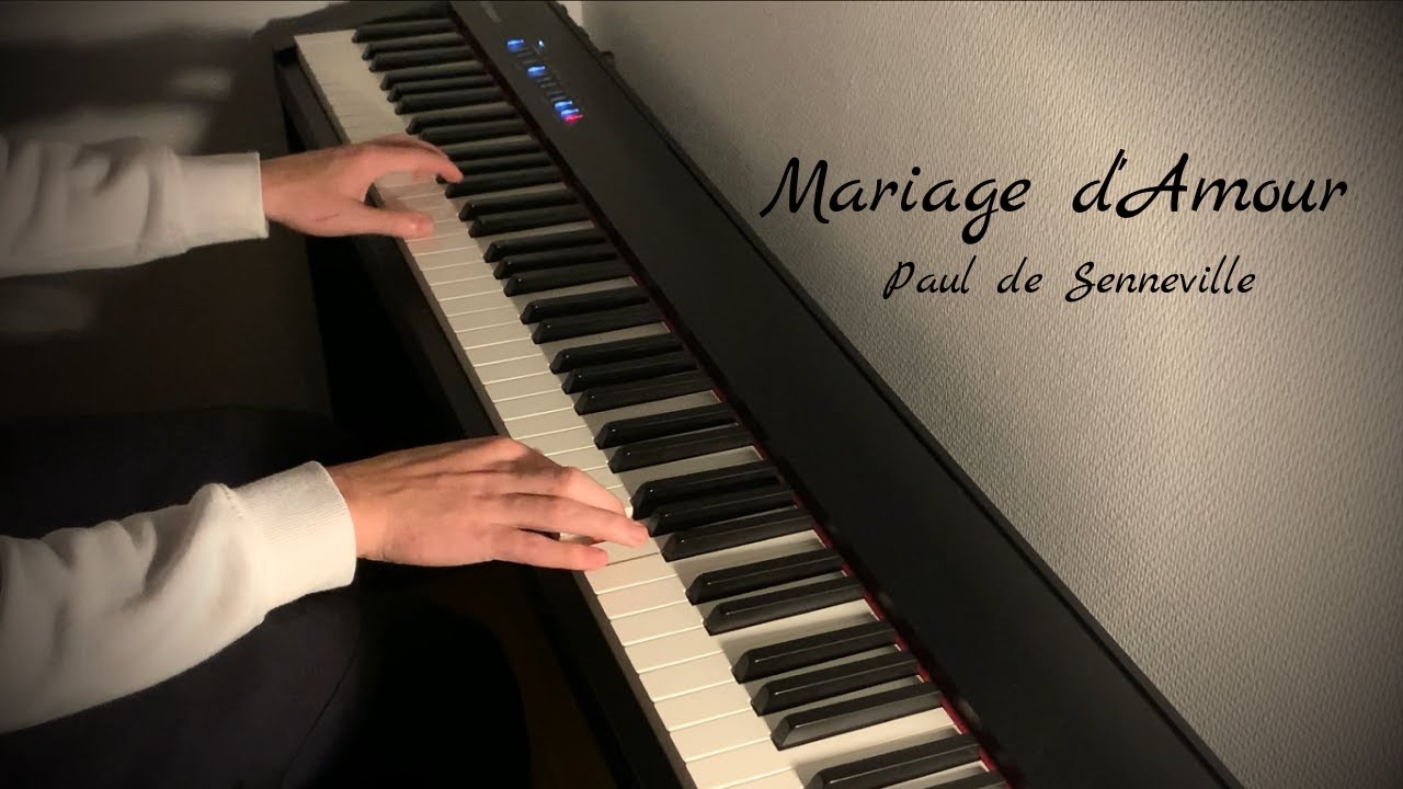 Mariage d'Amour - Paul de Senneville (Chopin - Spring Waltz) - Piano Cover