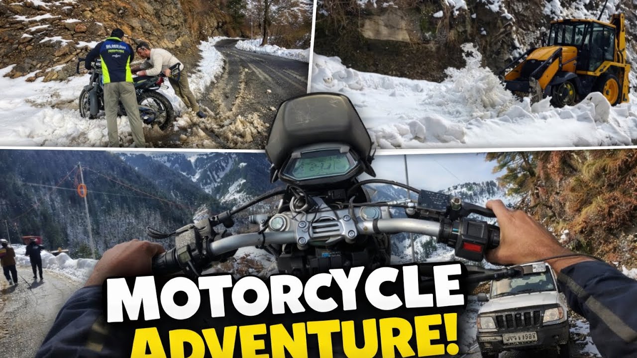 Xpulse in ￼ snow adventure 👀