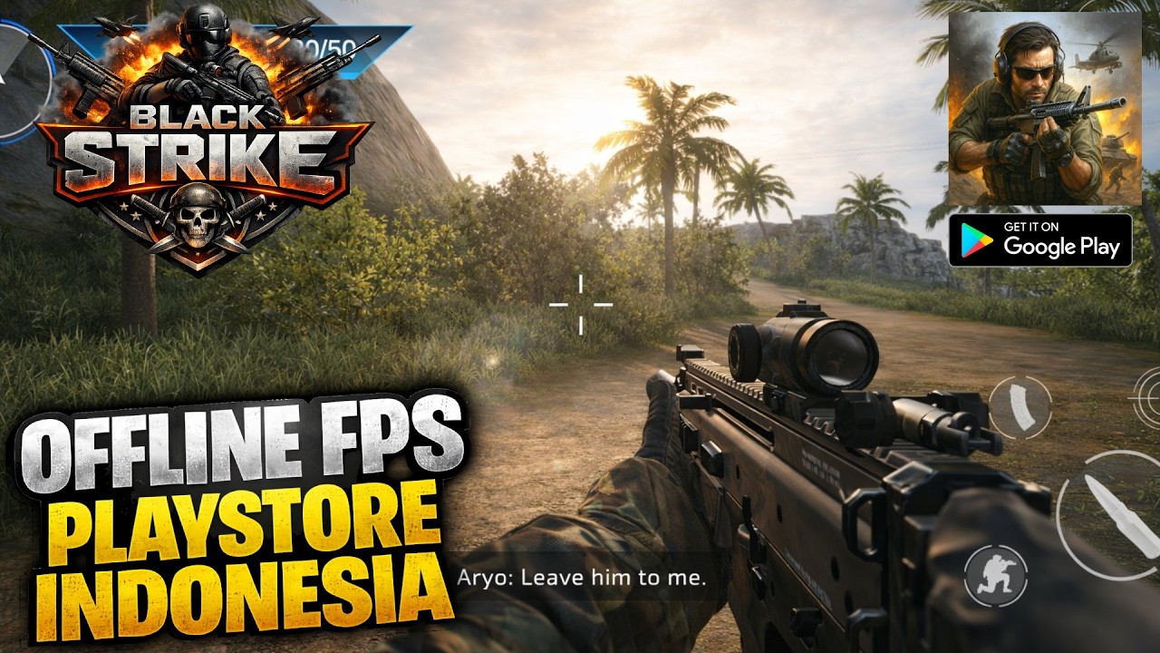 Black Strike (Android) OFFLINE FPS! Rilis di Playstore indonesia