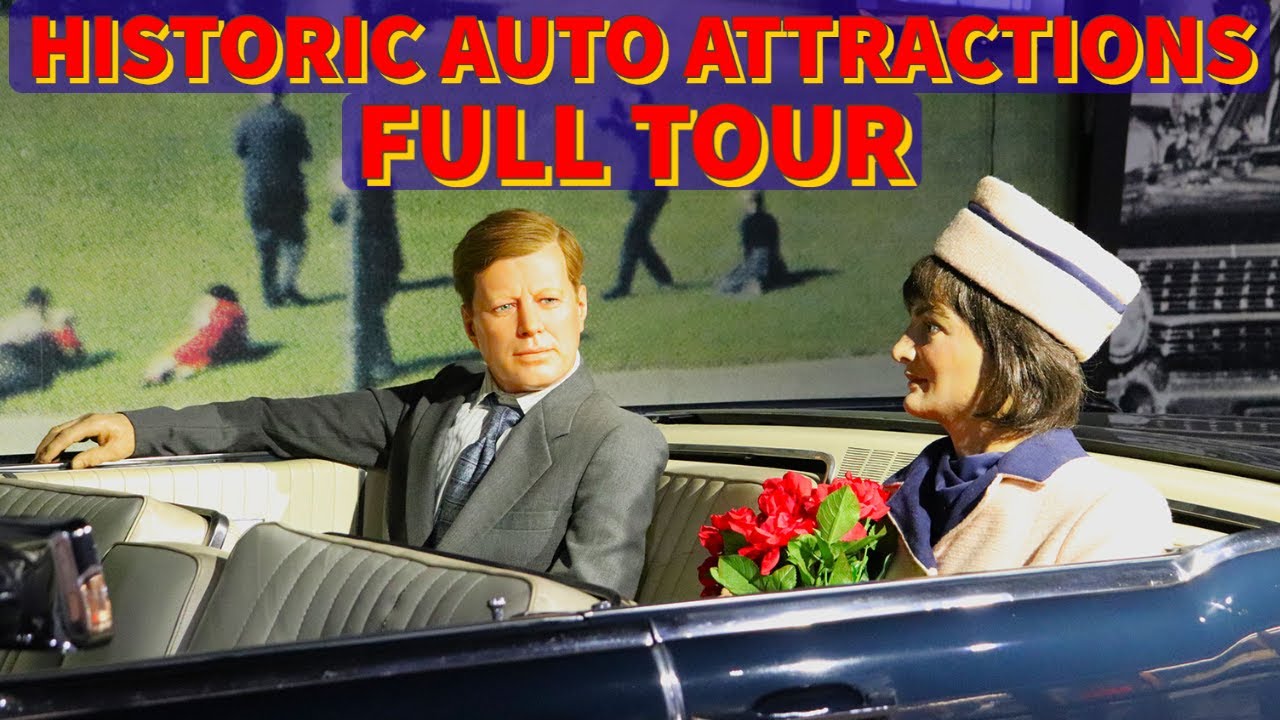 Historic Auto Attractions Full Tour 2022 - New Expansion - JFK, Miss Belvedere + Much More!