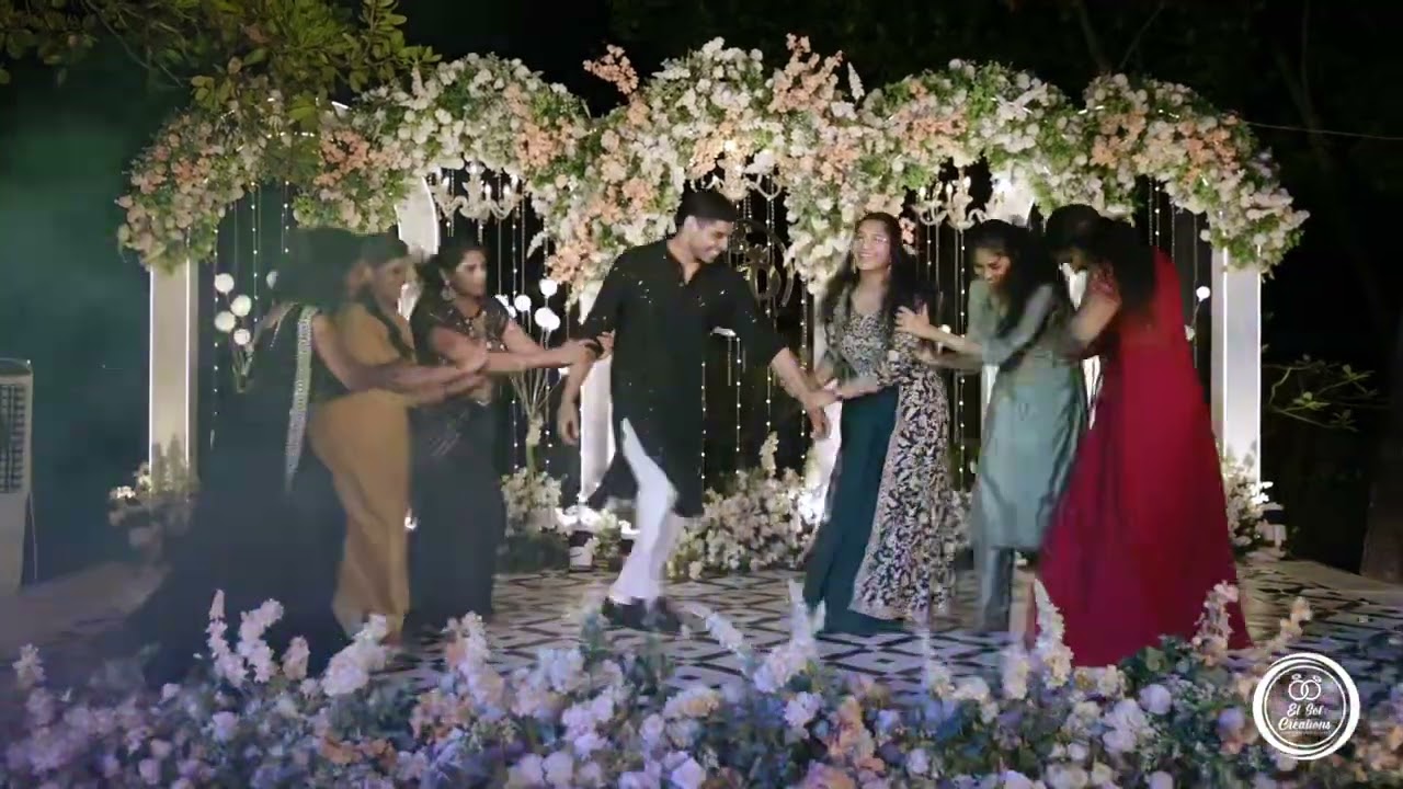 Sangeeth |dance |Nithin & Priyanka| girl gang on stage 💃🏽💃🏽