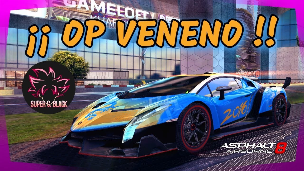 Asphalt 8 LAMBORGHINI VENENO RANK 1770 MULTIPLAYER TEST