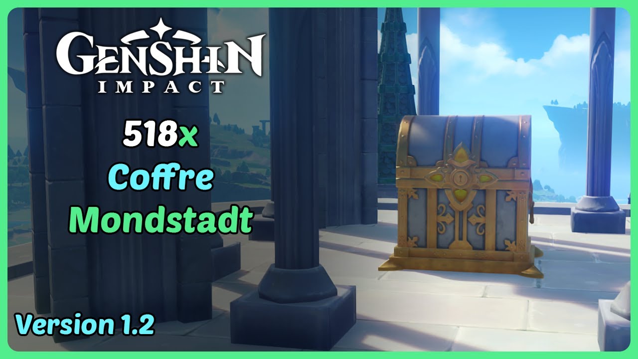 Emplacement de tous les 518 Coffres de Mondstadt | Genshin Impact