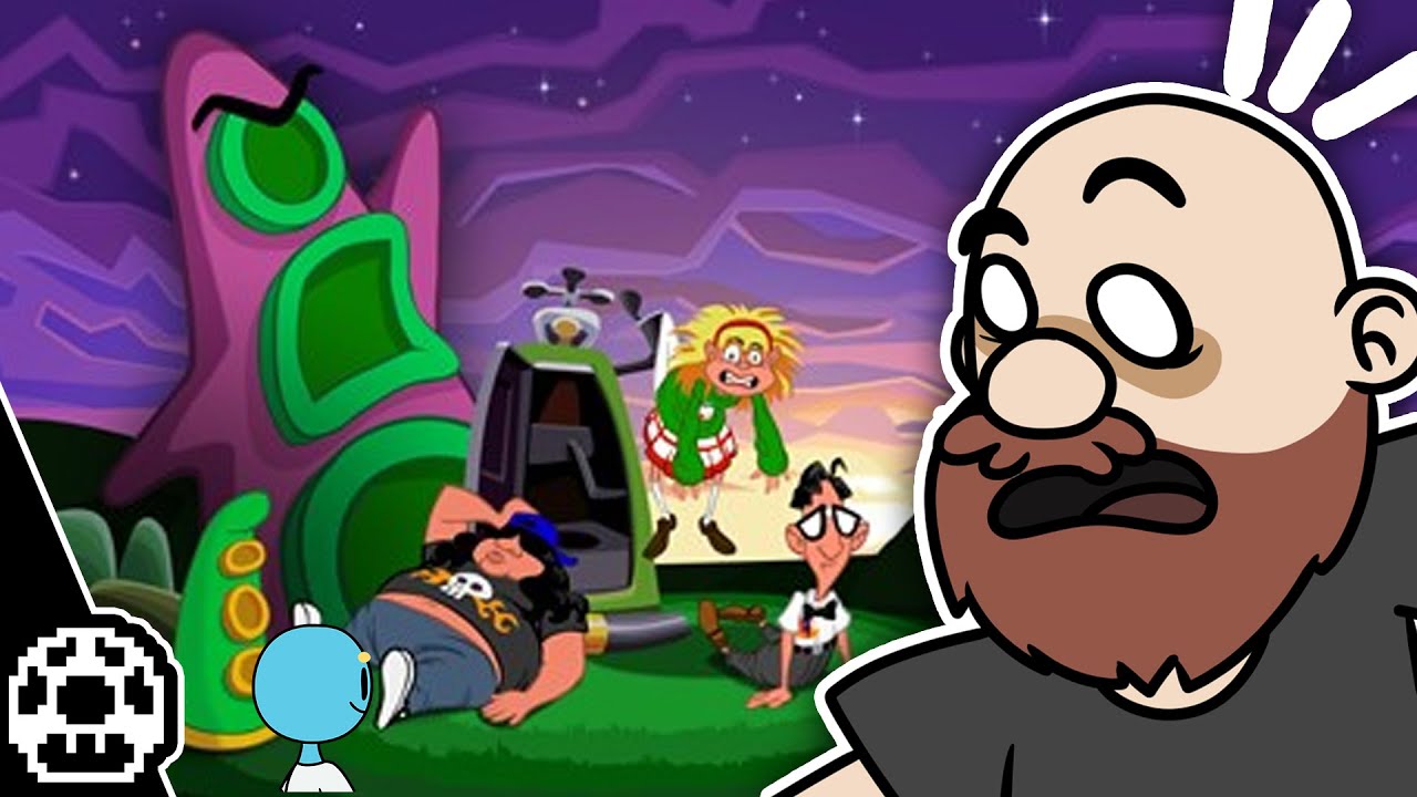 Mögi spielt Day of the Tentacle (ohne jegliche Probleme) durch.