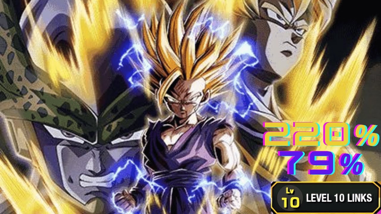 A UNIDADE COM MAIS BUFF DE 2025! SHOWCASE 220% 79% LL10 PHY GOHAN SSJ2. DBZ: Dokkan Battle